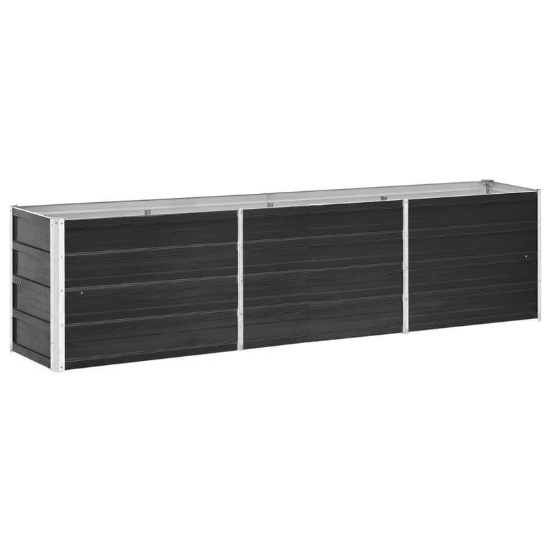 Garden Raised Bed Galvanized Steel 94.5
