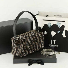 Women Diamond Hobo bag Female Clutch Design Brand Luxury