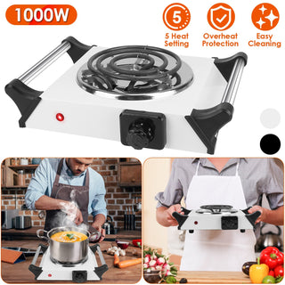 1000W Electric Single Burner Portable Coil Heating Hot Plate Stove...