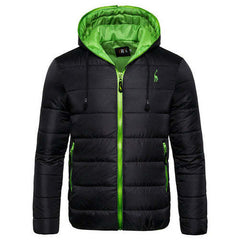 Waterproof Winter Jacket Men Hoodied Parka Men Warm Winter