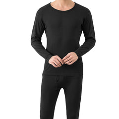 Men Thermal Underwear Set Long Johns Pants Long Sleeve Soft Underwear Kit Top Bottom Winter Sports Suits