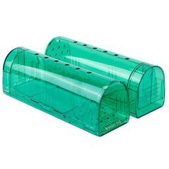 2Pcs Reusable Humane Mouse Trap Live Catch And Release Mouse Cage Animal Pest Rodent Hamster Capture Trap