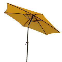 9' Pole Umbrella With Carry Bag, Yellow