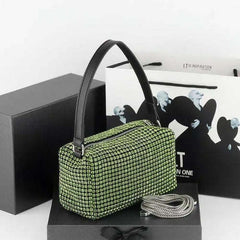 Women Diamond Hobo bag Female Clutch Design Brand Luxury