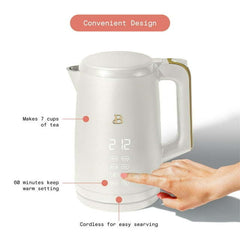 7-Liter Electric Kettle 1500 W with One-Touch Activation, White Icing