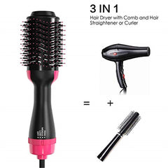 3-in-1 Hair Dryer Styler & Volumizer Brush - Salon-quality results in one tool!