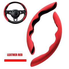 Universal car steering wheel cover carbon fiber texture handle cover steering wheel booster non-slip handle set car cover