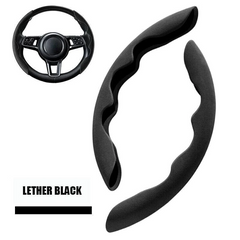 Universal car steering wheel cover carbon fiber texture handle cover steering wheel booster non-slip handle set car cover