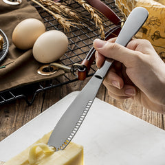 3 In 1 Stainless Steel Butter Spreader Knife Butter Curler Spreader Butter Knife Multifunction 3 In 1 Stainless Steel Butter Cutter Knife Cream Knife Western Bread Jam Knife Cheese Spreader