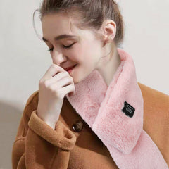 Electric Heated Scarf USB Heating Neck Wrap Unisex Winter Heated Neck Shawl