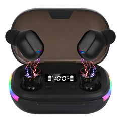 Wireless V5.3 TWS Earbuds In-Ear Stereo Headset Earphone Earpiece with Microphone Magnetic Charging Dock for Driving Working Traveling