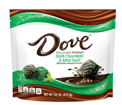 Dove Promises Mint Swirl Dark Chocolate Candy - 7.61 oz Bag