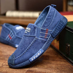 Trend Men Breathable Casual Shoes Zapatillas Hombre Jeans Canvas Shoes Fashion Flats Loafer Espadrilles Men Soft Sole Sneakers