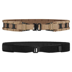 VOTAGOO Tactical Belt, 1.75'' MOLLE Battle Belt with Quick Release Buckle, Low Profile Laser-Cut Battle Belt for Range