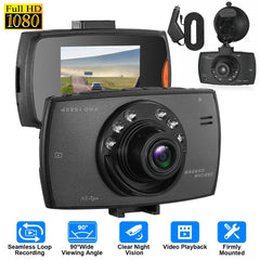 1080P Car DVR Camera Dash Cam Camcorder 90 Degree Angle Loop Recording Night Vison