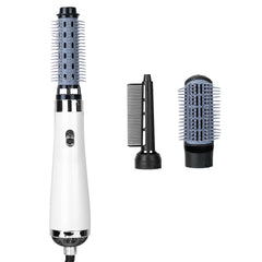 3 In 1 Hot Air Brush One-Step Hair Dryer Comb 3 Interchangeable Brush Combs Volumizer Hair Curler Straightener