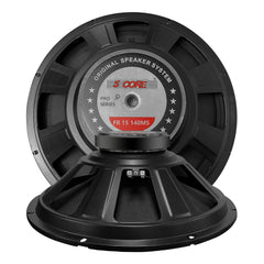 5 Core 15 Inch Subwoofer Speaker 8 Ohm Full Range Replacement DJ Woofer w 60 Oz Magnet - FR 15 140 MS