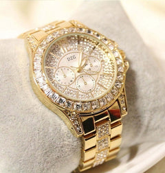 Women Watch with Diamond Watch Ladies Top Luxury Brand Ladies Casual Women Bracelet Crystal Watches