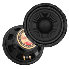 5 Core 5" Inch Mid Range Speaker System for Car 2 Pack Black Pro Series 200W Speakers 4 Ohm, 20W RMS and 30 oz Magnet Car Replacement Speakers - CS-05 MR Pair