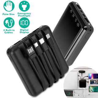 10000mAh Portable Charger Power Bank External Battery Pack