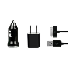 32pin USB Car Charger USB Wall Charger USB Cable Compatible with iPhone4/4S