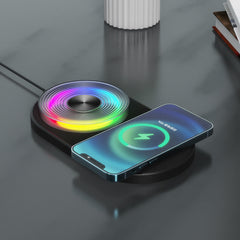 [Special gift] Private mode wireless charging new household 15W mobile phone fast charging two in one wireless charging night light