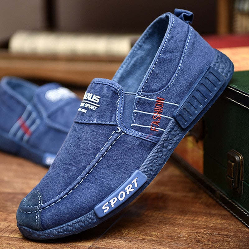 Trend Men Breathable Casual Shoes Zapatillas Hombre Jeans Canvas Shoes Fashion Flats Loafer Espadrilles Men Soft Sole Sneakers