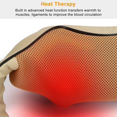 Neck Shoulder Massager Electric Back Massage Cape with Heat Deep Tissue 3D Kneading Massage