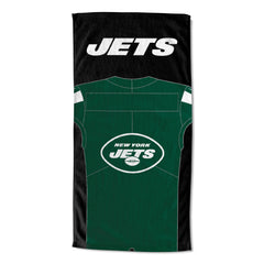 [Personalization Only] OFFICIAL NFL Jersey Personalized Beach Towel - New York Jets