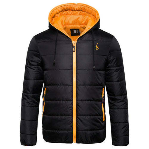 Waterproof Winter Jacket Men Hoodied Parka Men Warm Winter