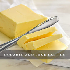 3 In 1 Stainless Steel Butter Spreader Knife Butter Curler Spreader Butter Knife Multifunction 3 In 1 Stainless Steel Butter Cutter Knife Cream Knife Western Bread Jam Knife Cheese Spreader