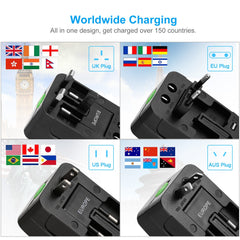 Universal Travel Adapter AC Power Plug Adapter US UK EU