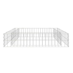 Gabion Raised Bed Galvanized Steel 39.4"x39.4"x7.9"