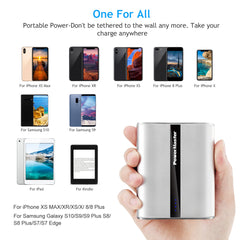 12000mAh Portable Charger with Dual USB Ports 3.1A Output Power Bank Ultra-Compact External Battery Pack