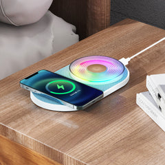 [Special gift] Private mode wireless charging new household 15W mobile phone fast charging two in one wireless charging night light