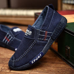 Trend Men Breathable Casual Shoes Zapatillas Hombre Jeans Canvas Shoes Fashion Flats Loafer Espadrilles Men Soft Sole Sneakers