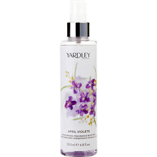 YARDLEY by Yardley APRIL VIOLETS FRAGRANCE BODY MIST 6.7 OZ