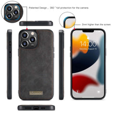 Premium Magnetic Wallet Flip Case for iPhone