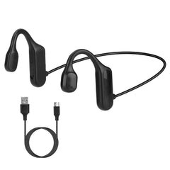 V5.1 Wireless Bone Conduction Headphone Open Ear Sports Wireless Headset w/ Mic IPX5 Sweatproof