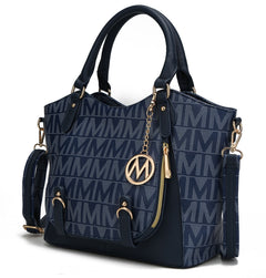 MKF Collection Fula Signature Satchel Bag by Mia k