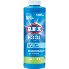 Clorox Pool&Spa Sink to Clear Flocculant for Swimming Pools, 32 oz