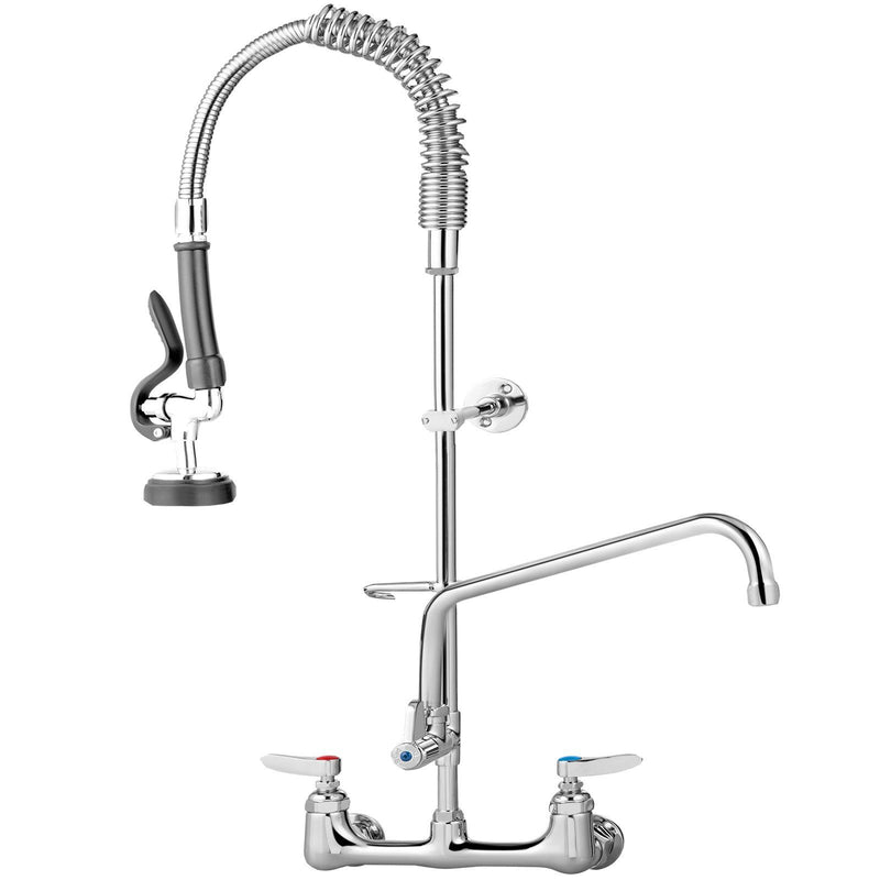 VEVOR Commercial Faucet with Pre-Rinse Sprayer, 8