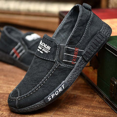 Trend Men Breathable Casual Shoes Zapatillas Hombre Jeans Canvas Shoes Fashion Flats Loafer Espadrilles Men Soft Sole Sneakers