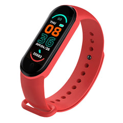 M6 Smart Bracelet Heart Rate Blood Pressure Bluetooth Music Weather Sleep Monitoring Smart Sports Bracelet