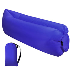 Inflatable Lounger Air Sofa Lazy Bed Sofa Portable Organizing Bag Water Resistant for Backyard Lakeside Beach Traveling Camping Picnics