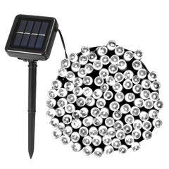 Solar String Lights LED Solar Power Fairy String Light 22M 200 LEDs 8 Lighting Mode White Light Waterproof