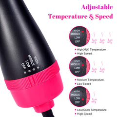 3-in-1 Hair Dryer Styler & Volumizer Brush - Salon-quality results in one tool!